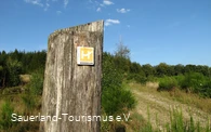 Wegezeichen Sauerland-Höhenflug