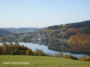 Blick auf die Listertalsperre